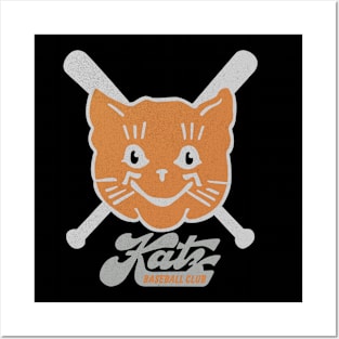 Vintage Kansas City Katz Baseball 1961 Posters and Art